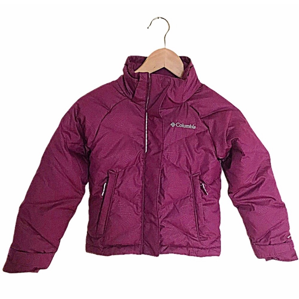 XXS (4/5) Girls Fushia Columbia Omni- Heat Winter Puffer Snow Ski Jacket